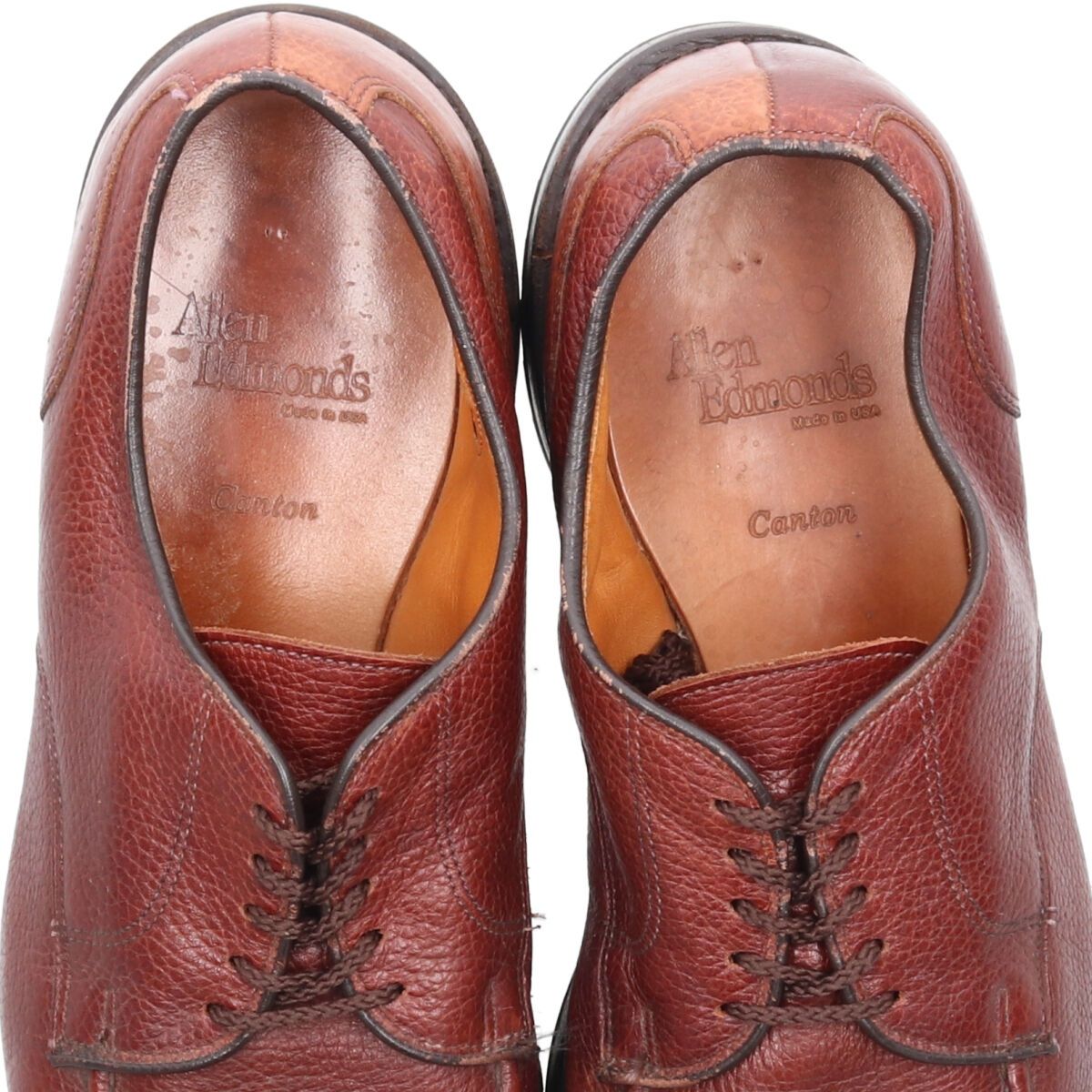 アレンエドモンズ ALLEN EDMONDS Canton Uチップシューズ USA製 US10