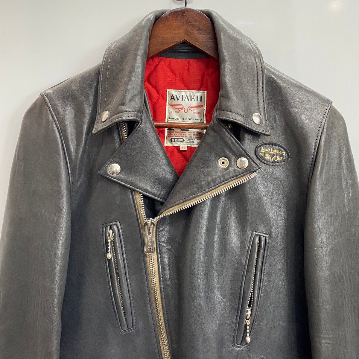 ルイスレザー Lewis Leathers LIGHTNING Cowhide ダブルライダース 