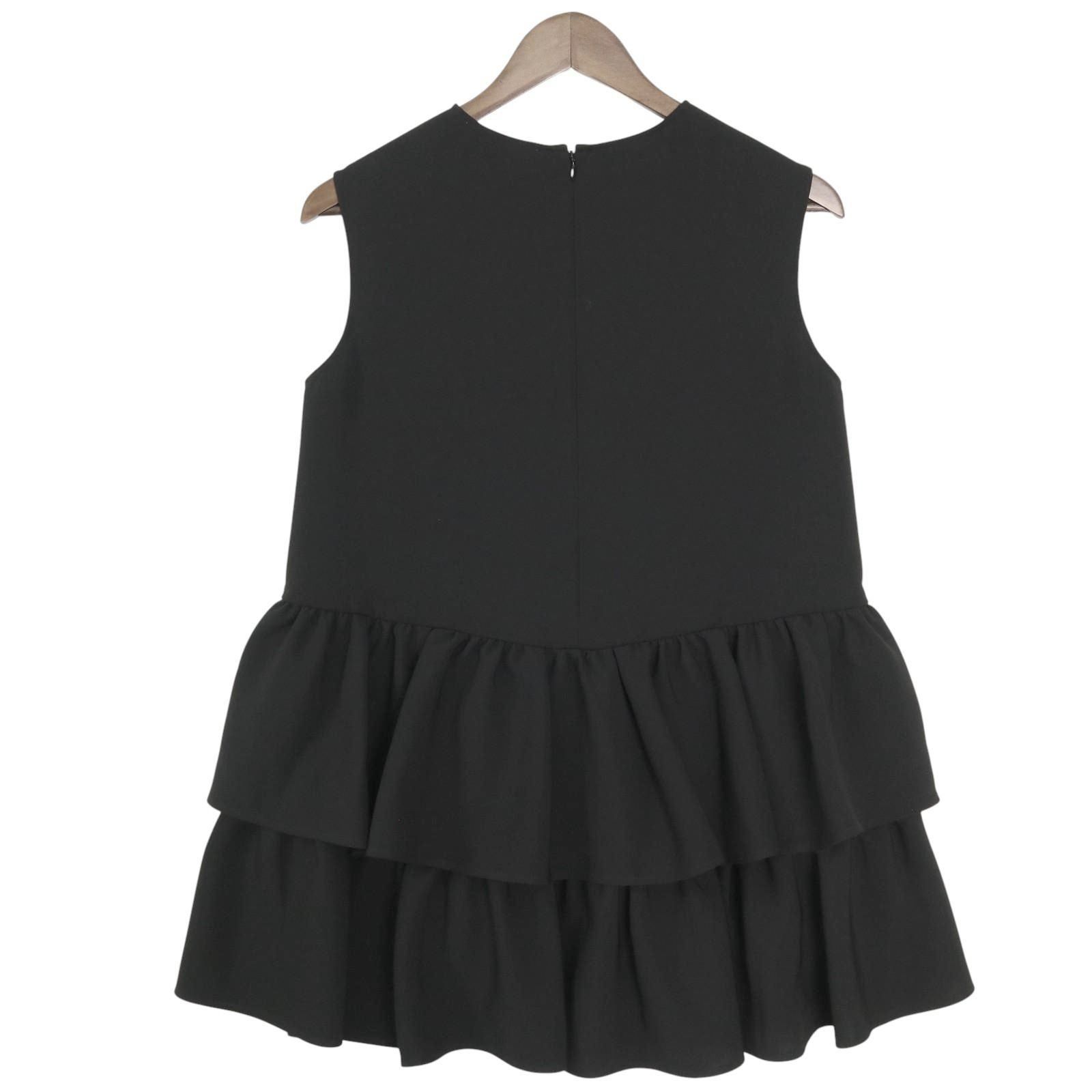 AVENIRETOILE ダブルクロスティアードブラウス