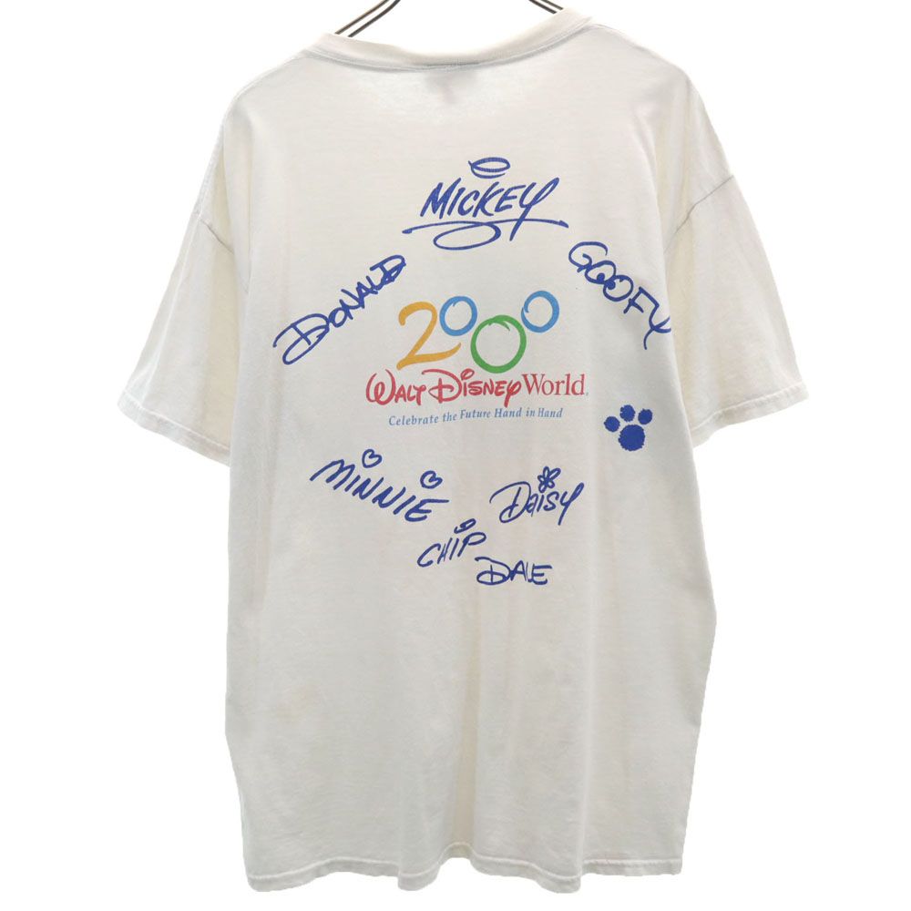 2000年 Disney ディズニーワールド ビンテージTシャツ Disney ディズニー WDW 2000 ヴィンテージ Tシャツ 半袖 輸入品