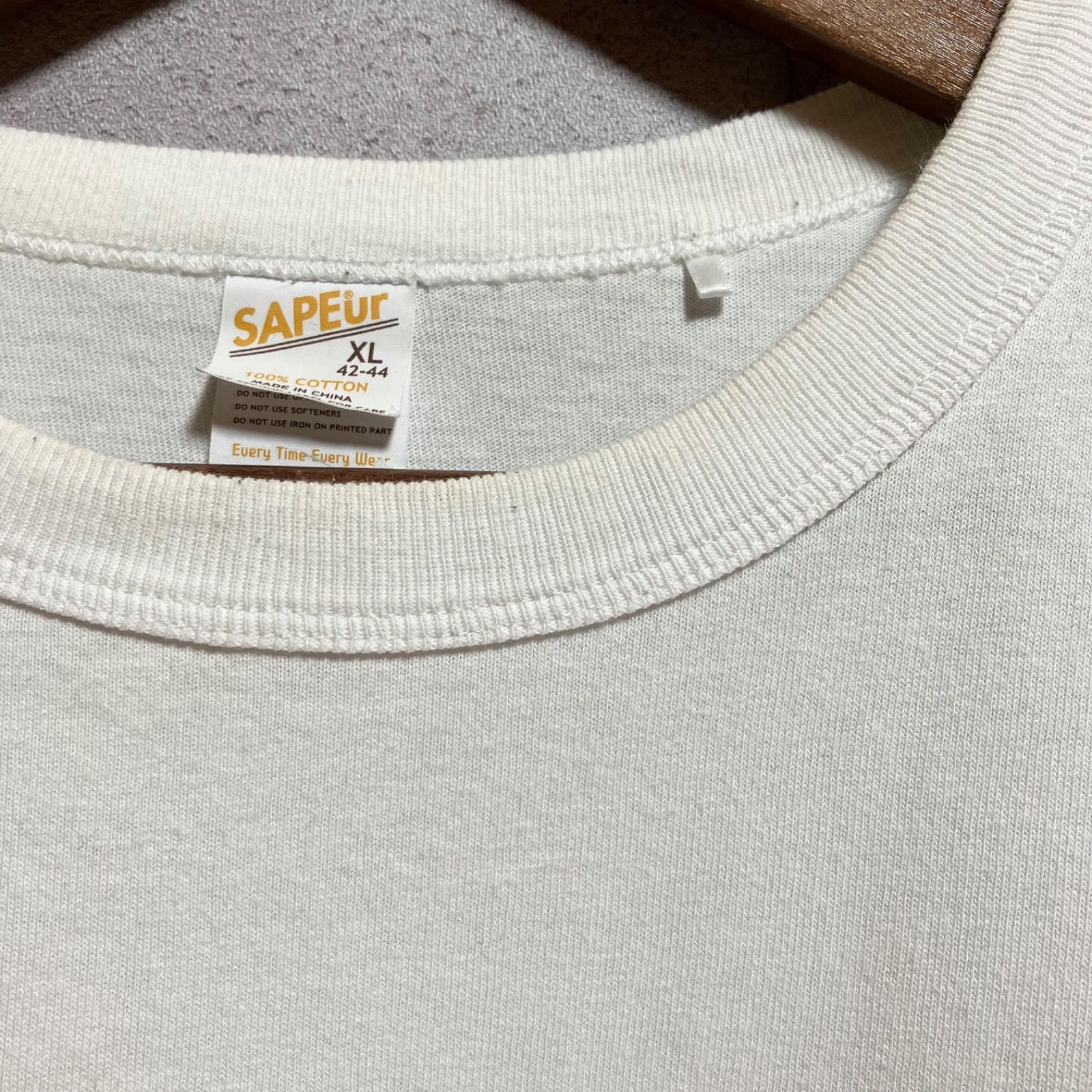 【美品】 SAPEur Tシャツ XL 楽天市場】【SAPEur Harlequin S/S TEE White サプール Tシャツ