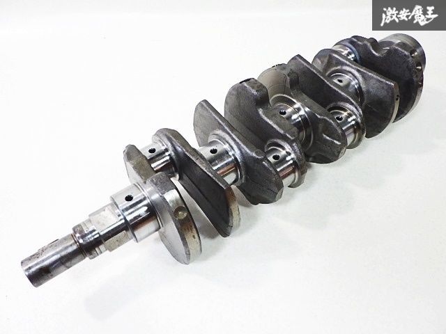 ストア出品/実動外し トヨタ 純正 AE86 レビン トレノ 4A-GE ノーマル クランクシャフト 単体 即納 AE92 AE101 AE111