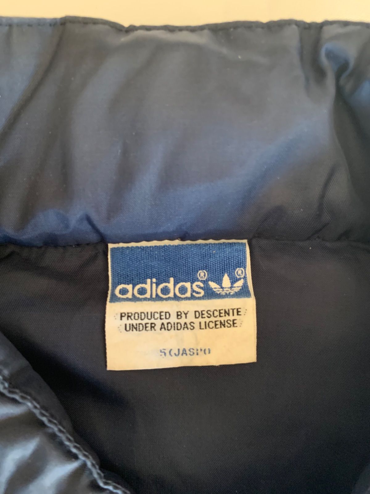 Adidas nylon jacket navy L made DESCENTE - 通販 - guianegro.com.br