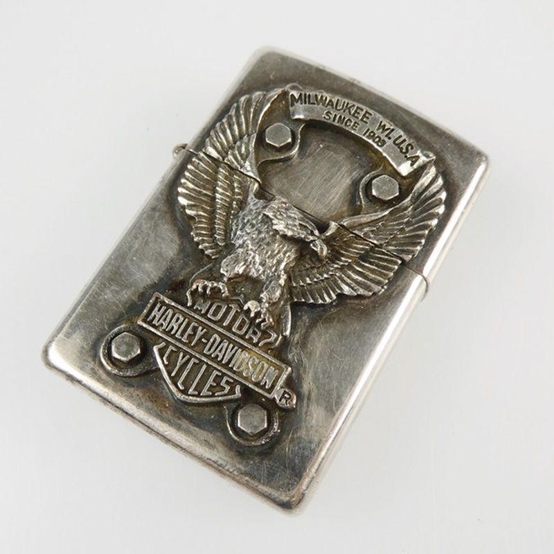 【姫路東店】  ZIPPO | ジッポ ライター イーグルロゴメタルプレート 【134】