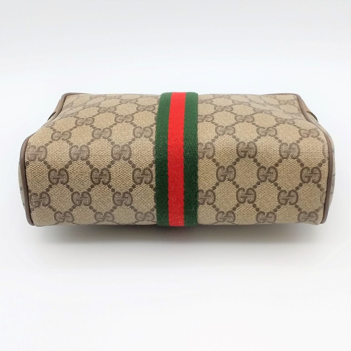 GUCCI グッチ　GG スプリーム　シェリーライン　セカンドバッグ　ポーチ GUCCI - GUCCI グッチ オフィディア GGスプリーム シェリー