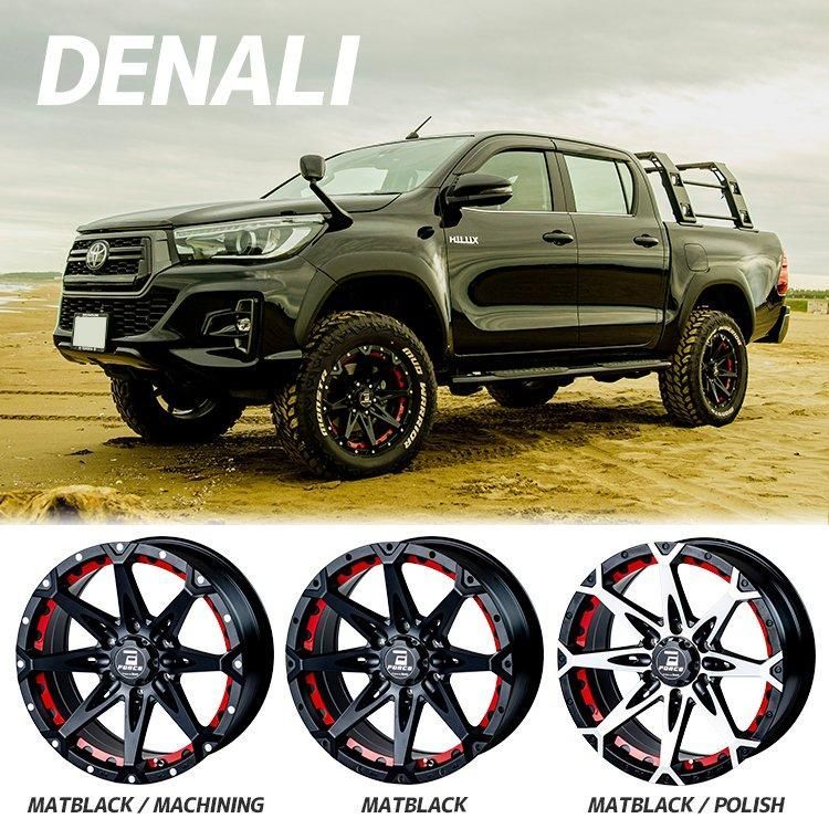 メルカリ限定価格】FORCE DENALI 16インチ 16x6.5J 6/139.7 +38