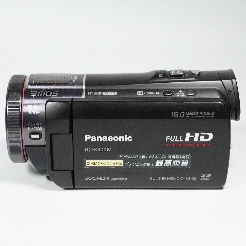Panasonic パナソニック HC-X900M ブラック 動作OK 1週間保証 Panasonic パナソニック HC-X900M ブラック 動作OK 1週間保証