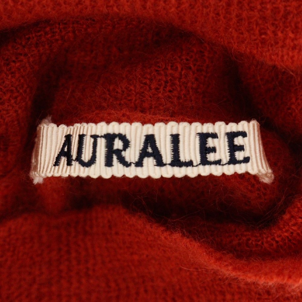 AURALEE 22AW キッドモヘヤ タートルネック シアー ニット セーター AURALEE / オーラリー | 2022AW | KID MOHAIR SHEER KNIT