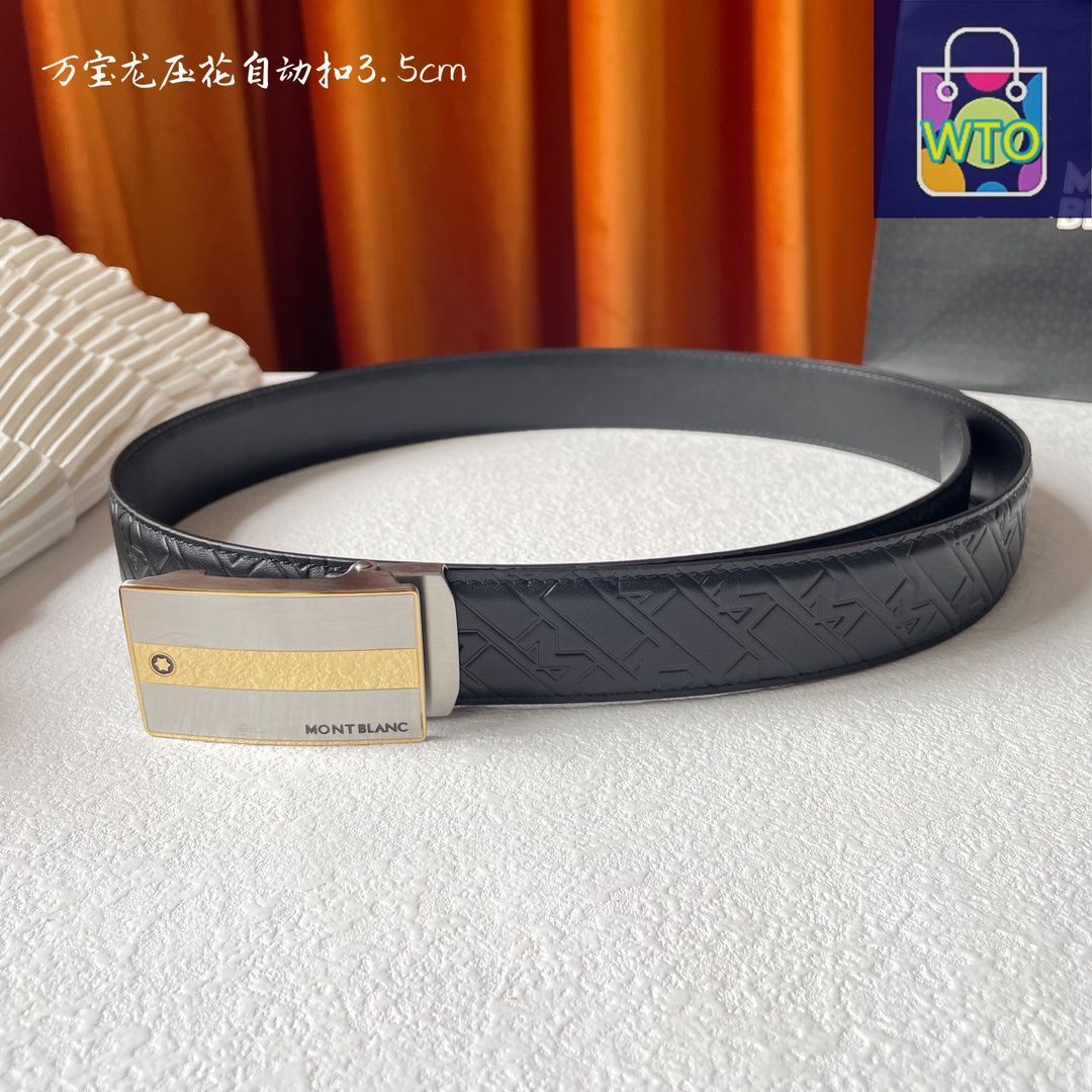 MONTBLANC モンブランメンズ未使用ベルト MONTBLANC（筆記具、時計） モンブラン ベルト メンズ MONTBLANC