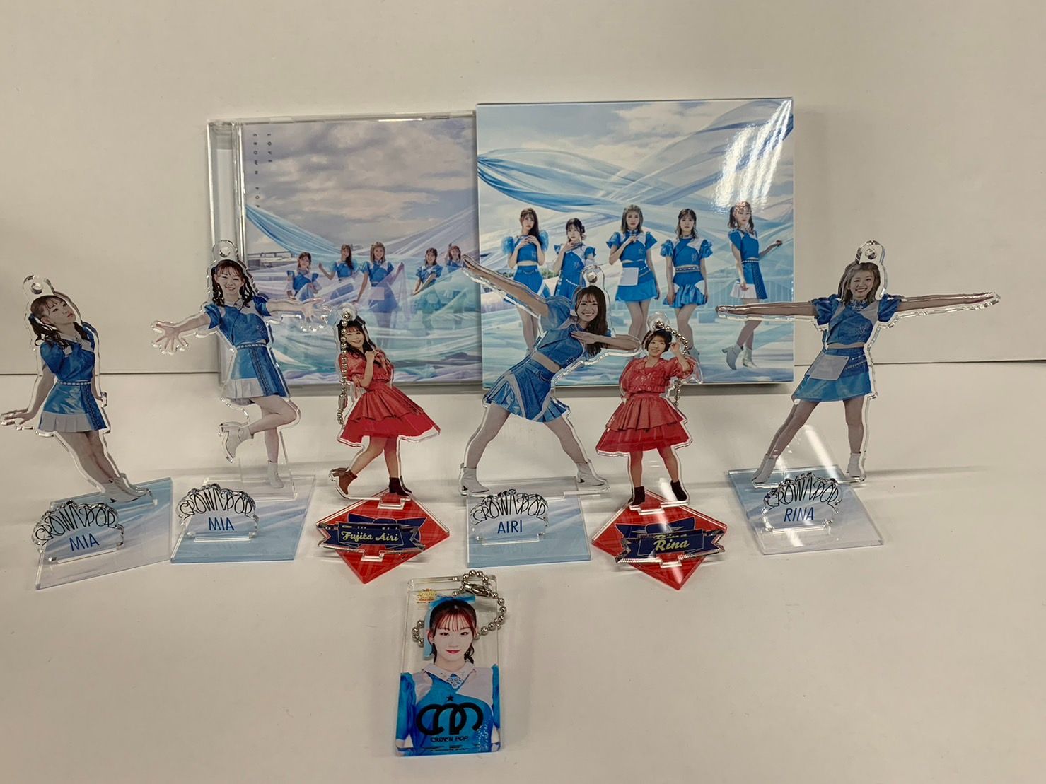 ✴新品未開封✴函館限定✴プリキュア✴アクリルスタンド✴ノベルティセット✴ アイ☆チュウ アクリルスタンド 8周年記念ver. 鳶倉アキヲ