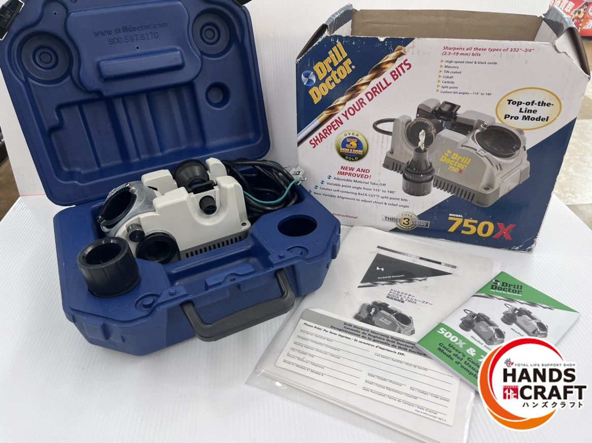 Drill Doctor ドリルシャープナー 750X ドリルドクター ドリル研磨機 品