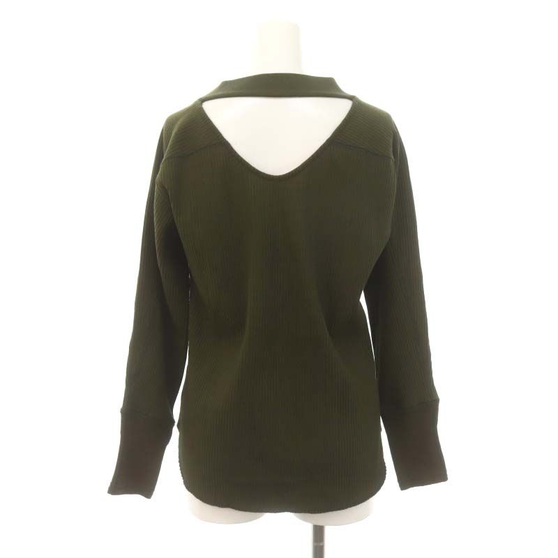 KURO】MILITARY RIB OVERSIZED L/S TEE