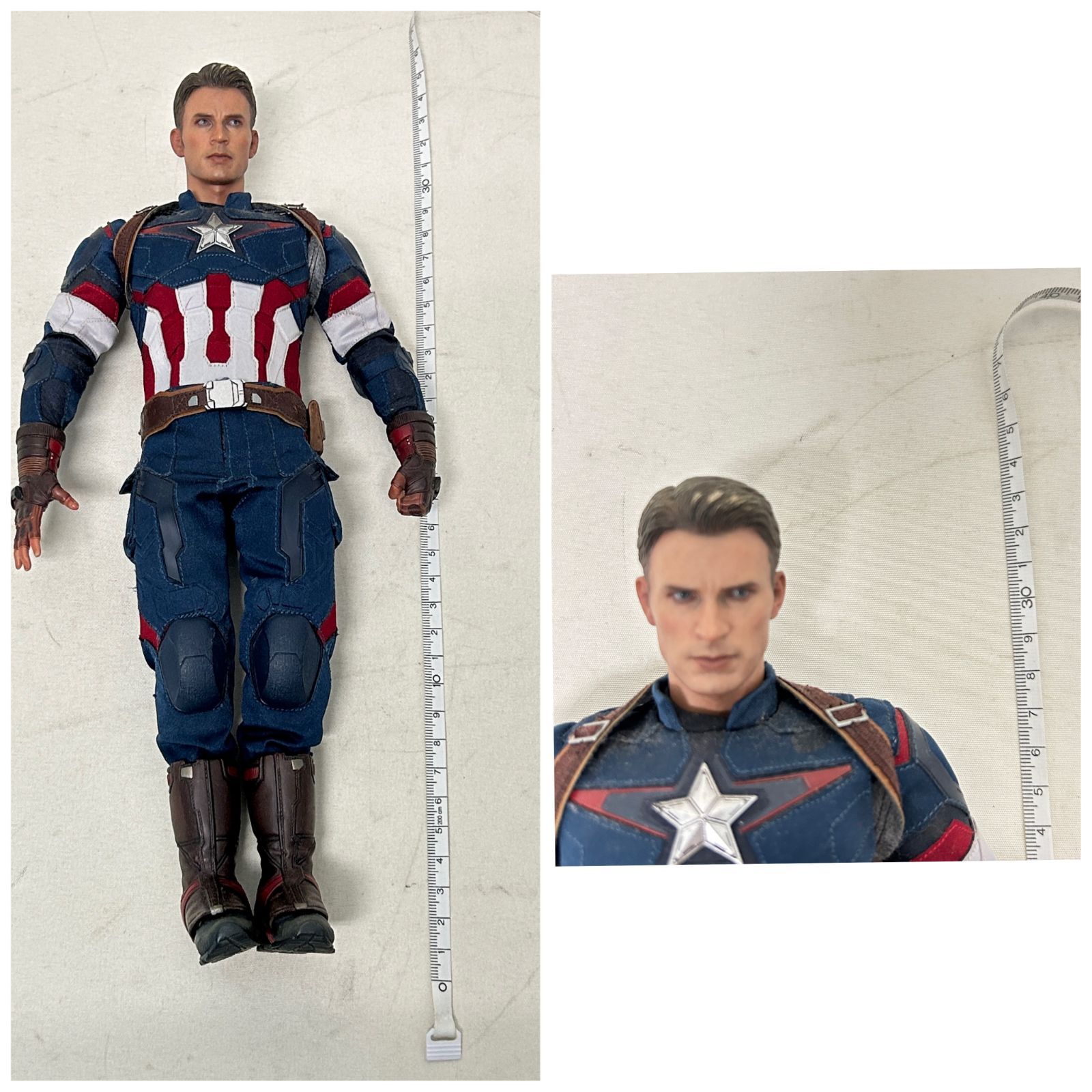 HOT TOYS キャプテン・アメリカ コンセプトアートバージョン　箱無し ムービー・マスターピース】『マーベル・スタジオ10周年』1