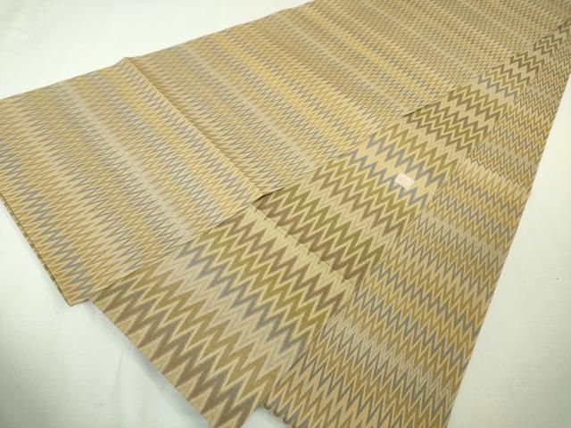 平和屋本店□極上 伝統工芸士 曽根武勇 両面 全通柄袋帯 太子間道 逸品