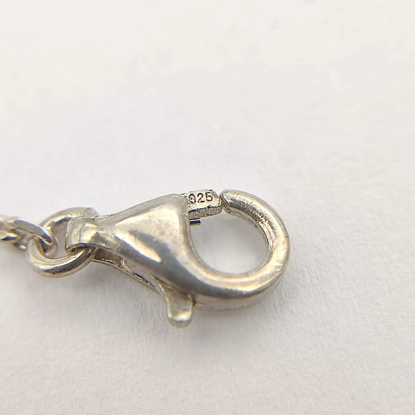 美品】ete エテ ネックレス K10 ダイヤ 0.02ct SILVER シルバー925 