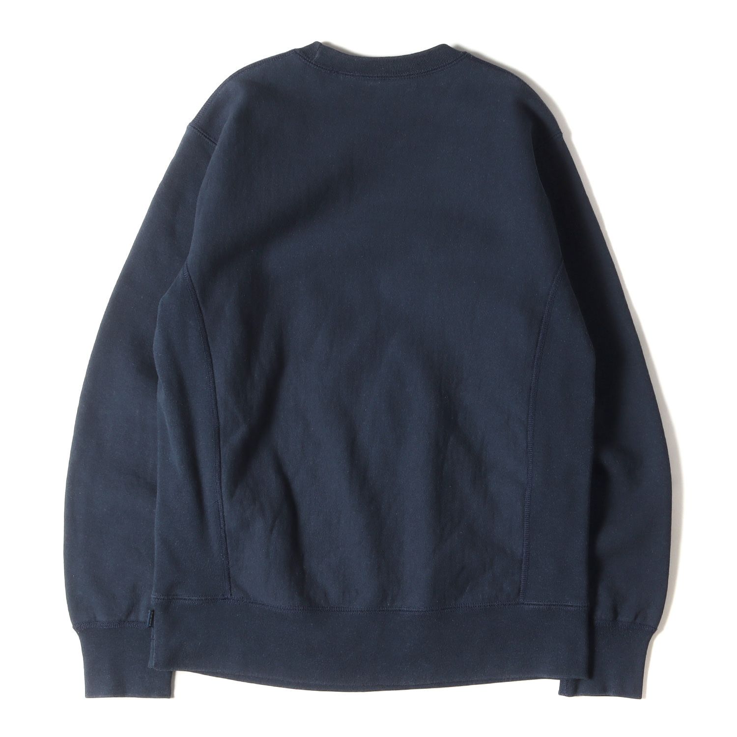 Supreme シュプリーム スウェット サイズ:S 15AW ボックスロゴ クルーネック スウェットシャツ Box Logo Crewneck  ネイビー 紺 トップス トレーナー【メンズ】 - メルカリ