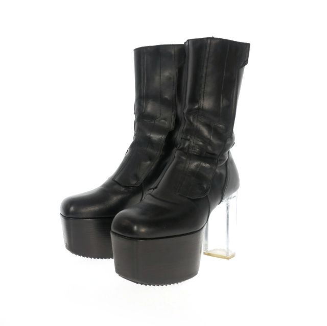 リックオウエンス Rick Owens BIKER PLATFORMS キスブーツ 靴 40