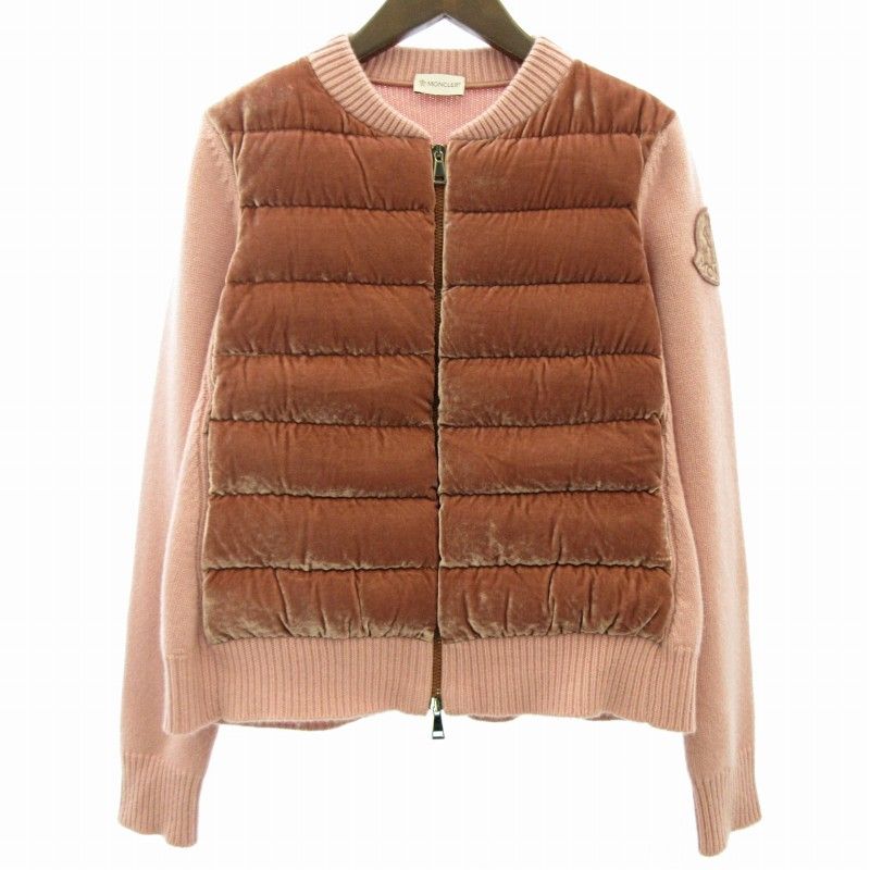 モンクレール MONCLER 美品 MAGLIONE TRICOT CARDIGAN カシミヤ混 