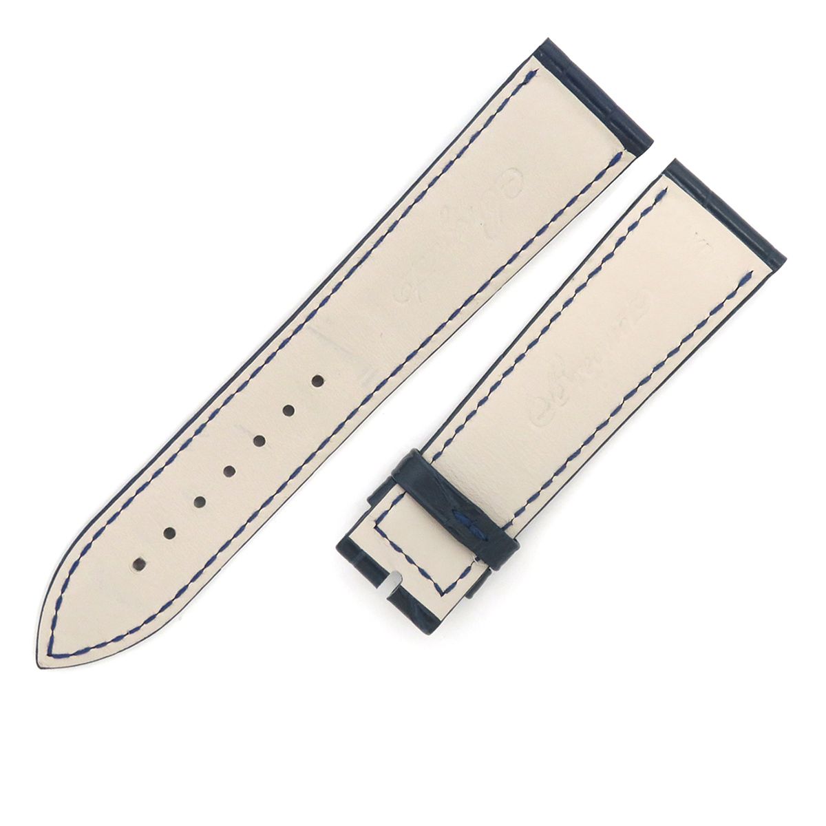 ブレゲ BREGUET 腕時計パーツ クロコダイル ネイビー 未使用