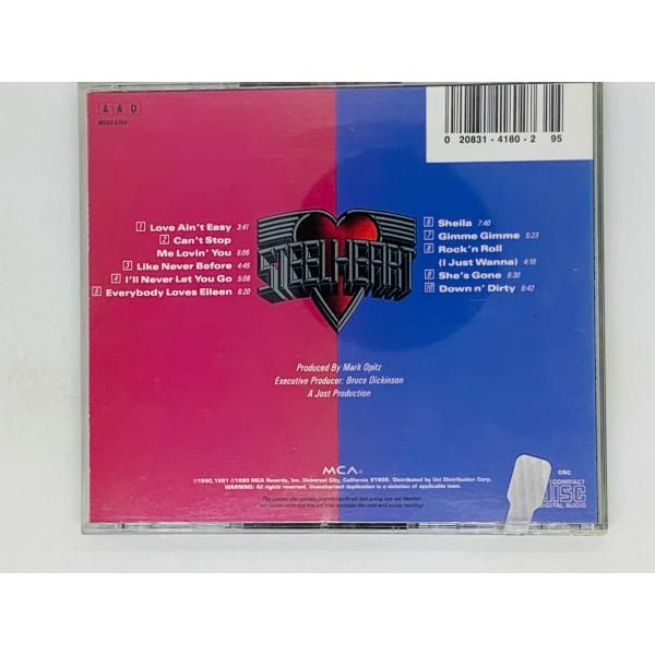 CD STEELHEART / スティールハート / Love Ain't Easy , Can't Stop Me