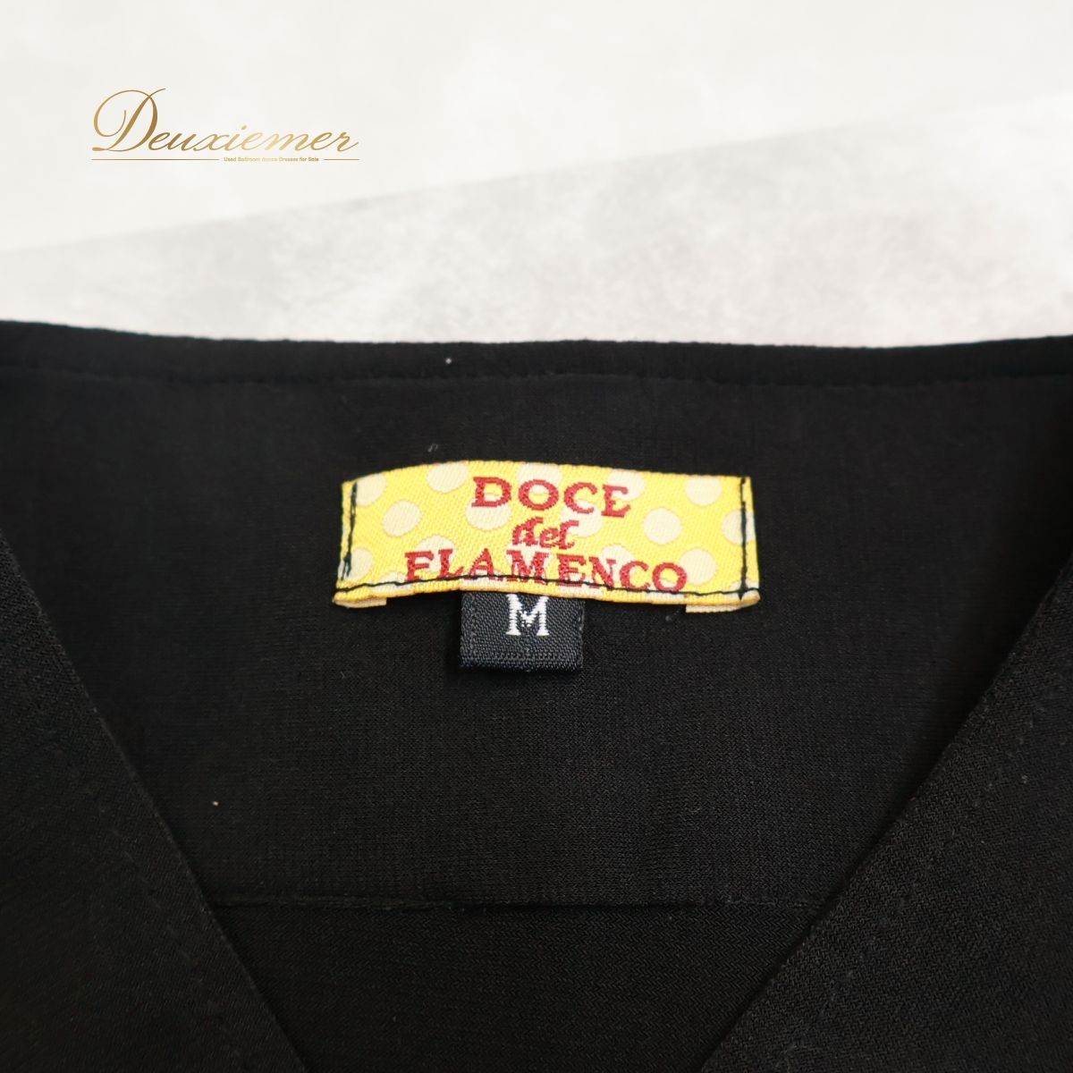 フラメンコ衣装】 ブラック系 DOCE del FLAMENCO ドセデル