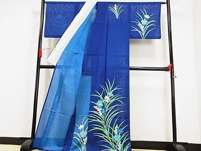 平和屋-こころ店□極上 訪問着 葉尽くし 金彩 着丈160cm 裄丈66cm 正絹