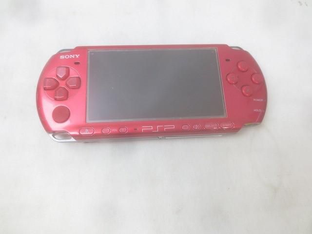 ほぼ未使用品 PSP 3000 本体 ラディアントレッド 赤 動作良好品 すぐに ほぼ未使用品 PSP 3000 本体 ラディアントレッド 赤 動作良好品