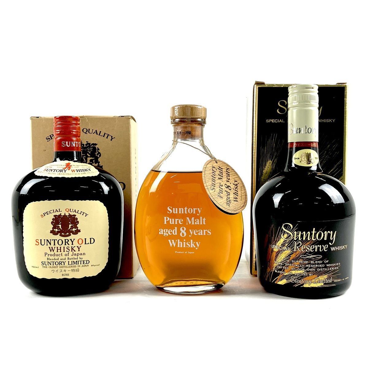 SUNTORY/サントリー ウイスキー特級 3本セット 東京都内限定発送】 3本 サントリー SUNTORY オールド 寿 ピュアモルト