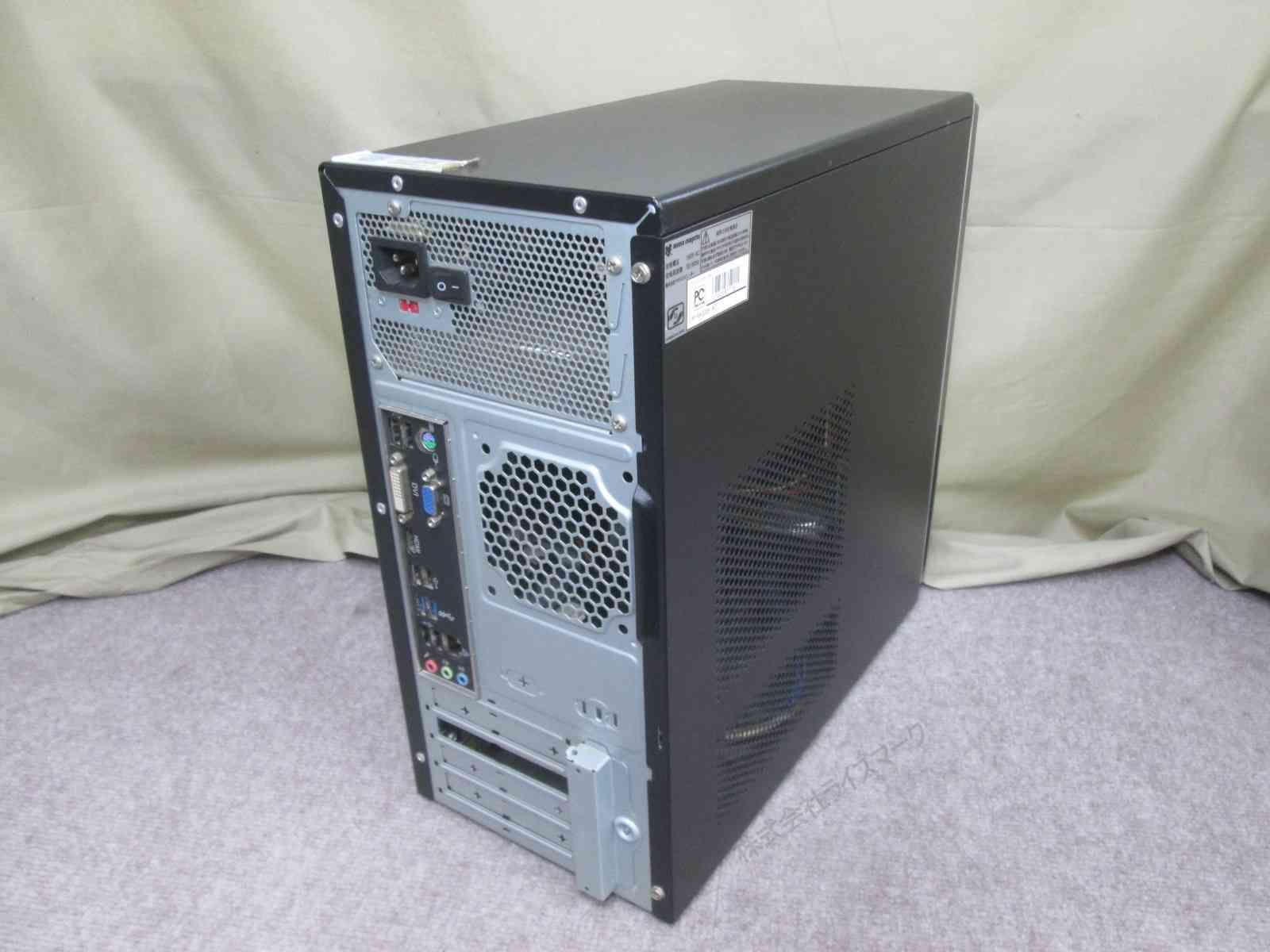 マウスコンピューターLUV MACHINES Lm-RA300E-W7 AMD Windows10 Home タワー型 保証付 94143