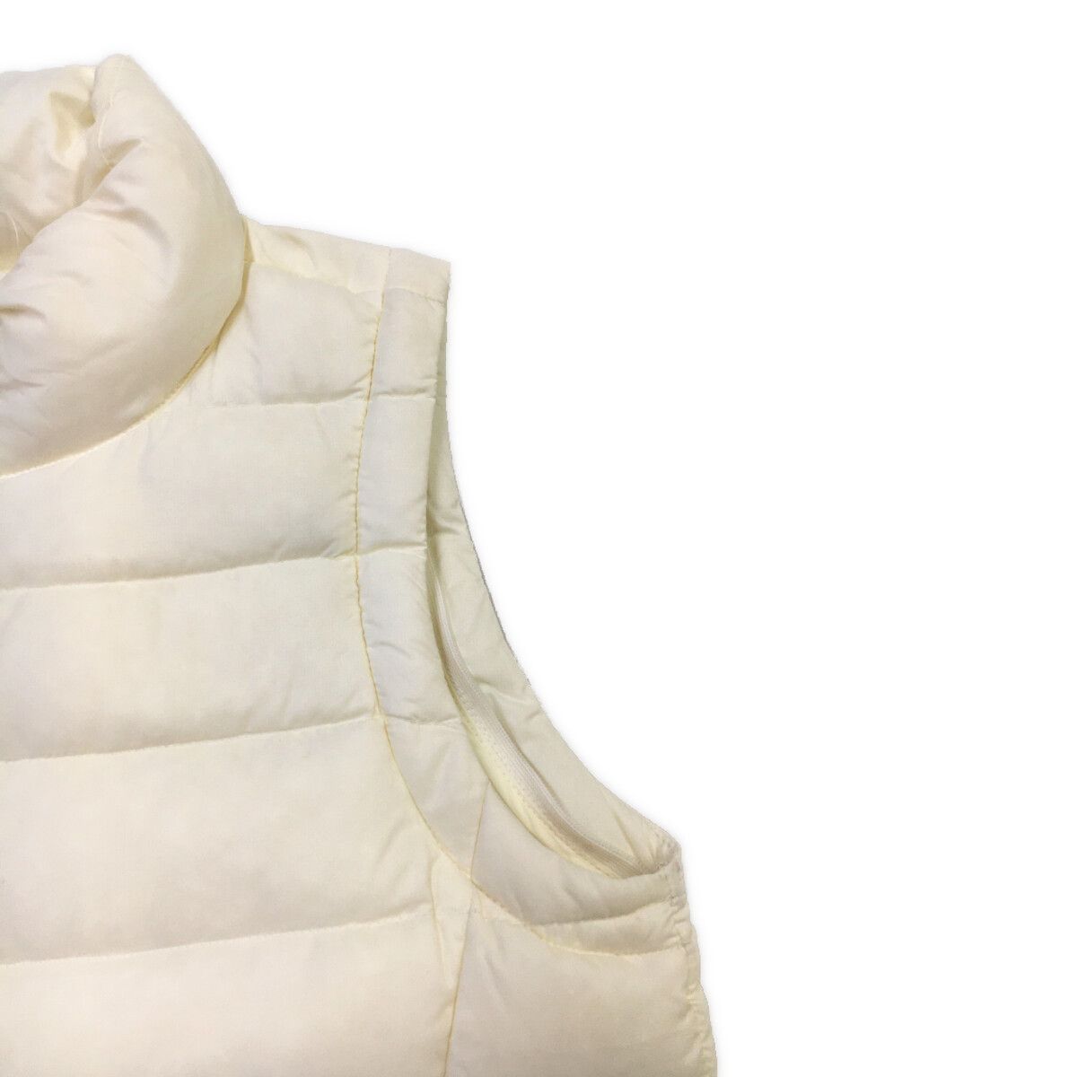中古 レディース パーリーゲイツ PEARLY GATES ダウンベスト 0(S) オフ