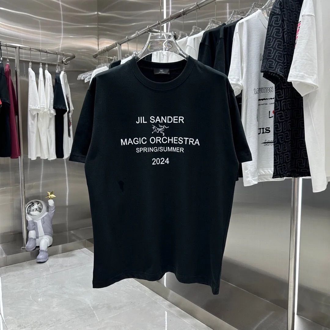 JIL SANDER＆arc'teryx 共同連名Ｔシャツ 半袖 春 夏 秋 通気性 並行輸入品 トップス プルオーバー メンズ レディース 男女兼用#som004