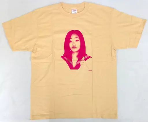 小谷里歩 (三秋里歩)　未開封　ドヤ顔　Tシャツ　Lサイズ　NMB48　りぽぽ 中古】Tシャツ(女性アイドル) 小谷里歩 ドヤ顔Tシャツ ベージュ