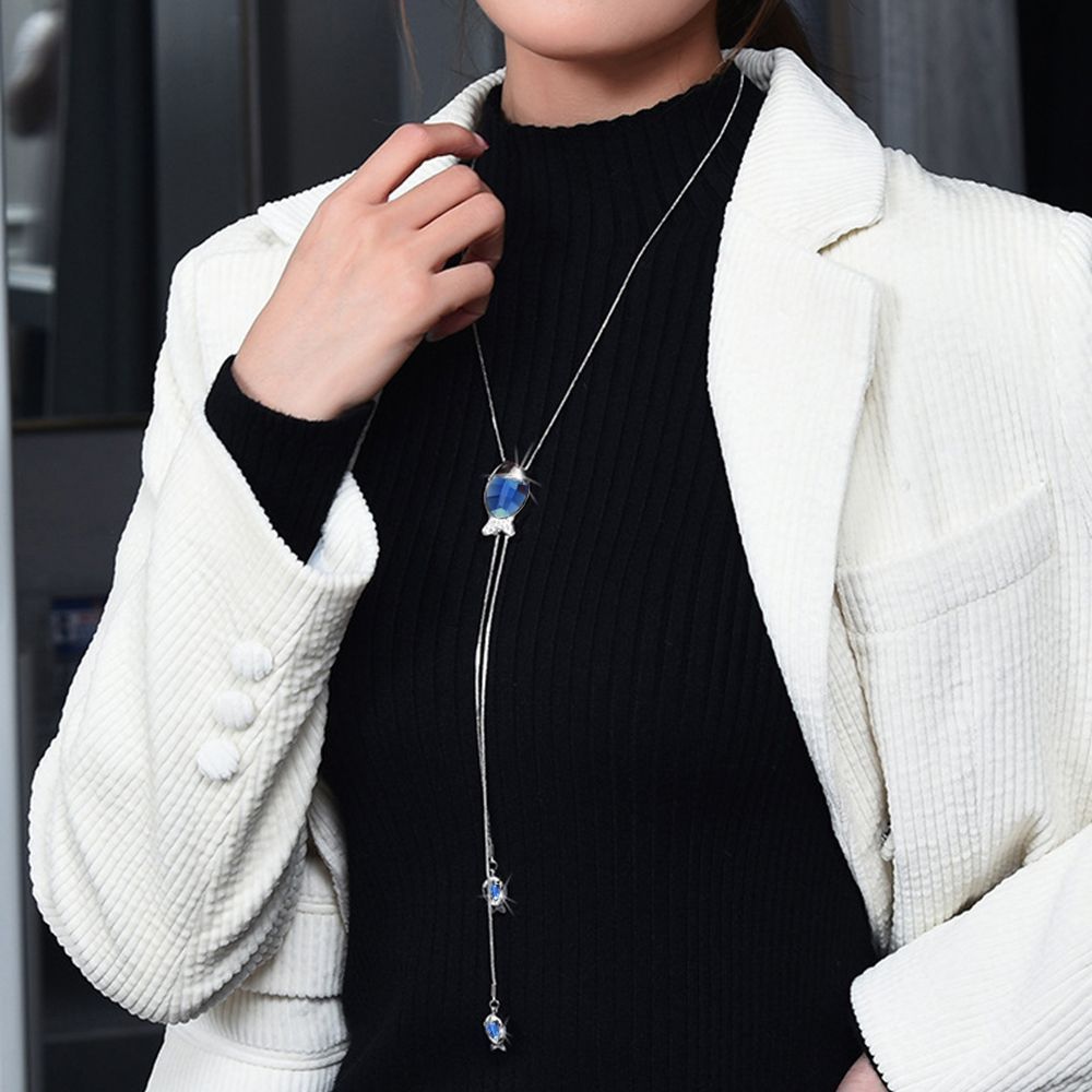ロングネックレス 韓国 ラリエットネックレス レディース 服飾り