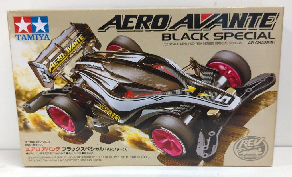 タミヤ ミニ四駆REV 特別仕様モデル エアロアバンテ ブラック