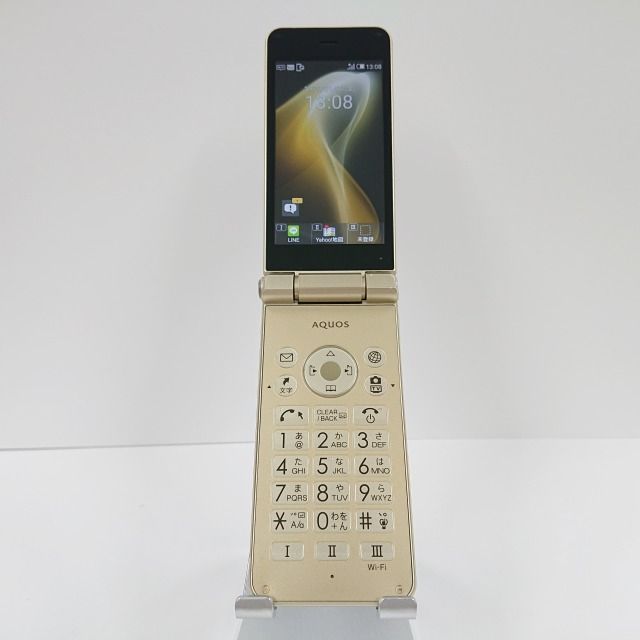AQUOS ケータイ2 NP601SH ゴールド　SoftBank Amazon | シャープ(SHARP) Softbank 601SH AQUOS ケータイ2 ゴールド