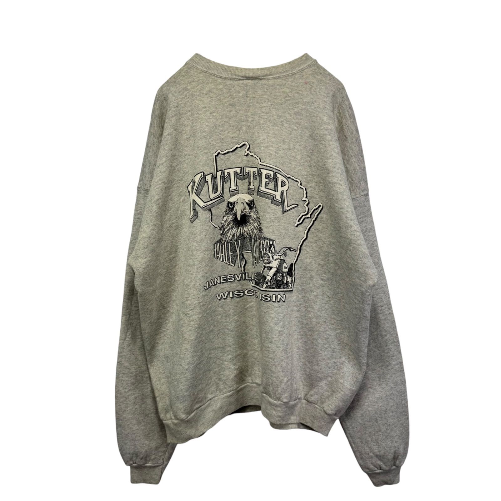 90s XXL HARLEY-DAVIDSON Logo Print Sweatshirt メキシコ製