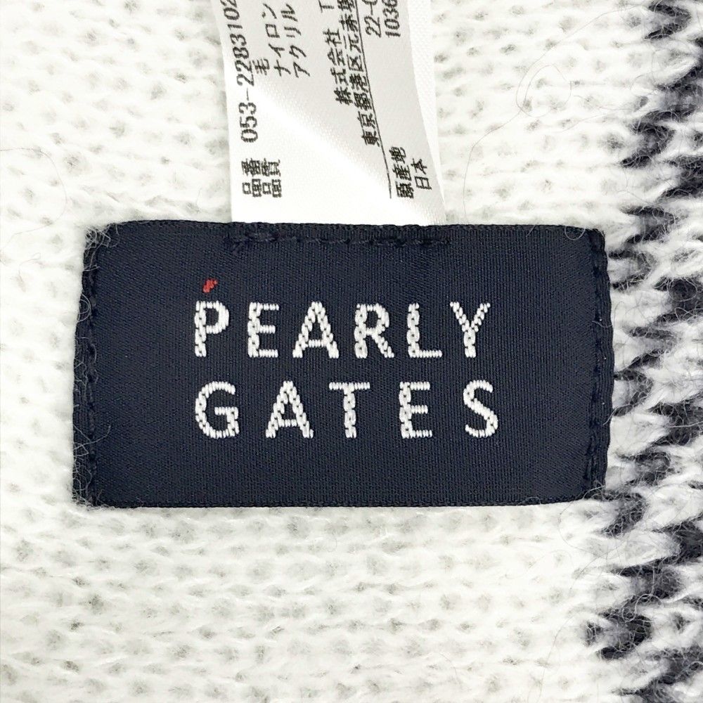 PGG ストール マフラー パーリーゲイツ PEARLY GATES パーリーゲイツ 2022年モデル 大判ストール