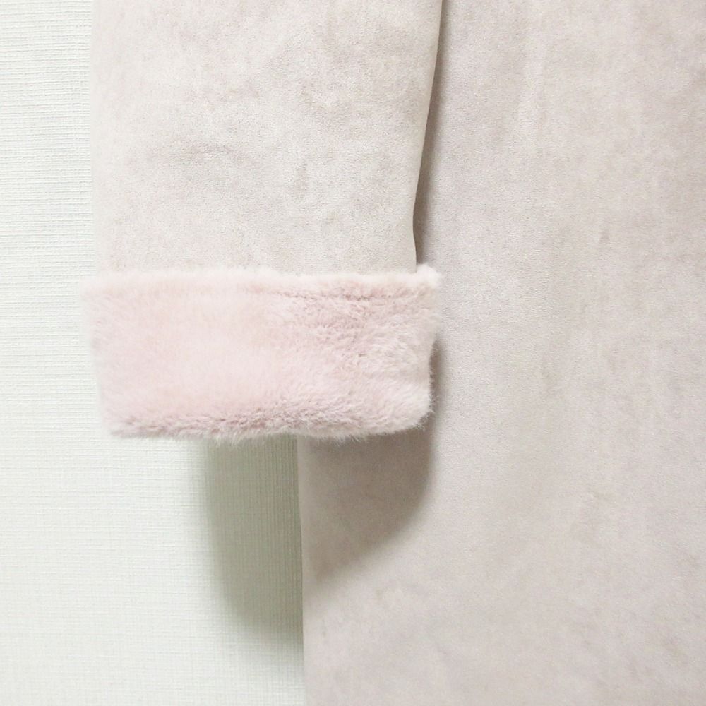 美品 23AW Herlipto ハーリップトゥ faux fur reversible coat