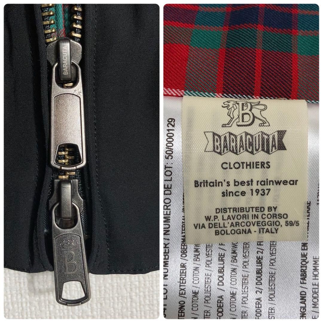★牛革使用 裏地チェック柄 バラクータ BARACUTA スタジャン ウール SELECT STORE SEPTIS / BARACUTA(バラクータ) SWINGTOP