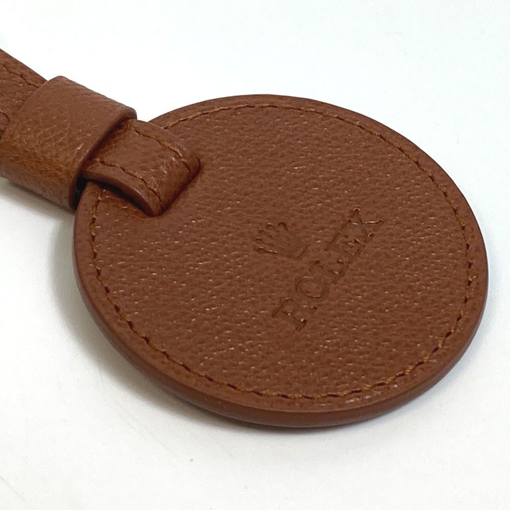 ロレックス ロゴ ノベルティ 非売品 キーホルダー レザー