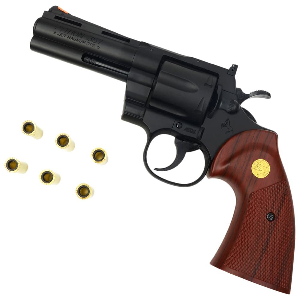 CROWN MODEL ガスガン COLT PYTHON .357マグナム 4インチ 13324