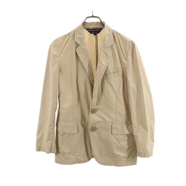 コムデギャルソンオムプリュス 2007年 テーラードジャケット S ベージュ系 COMME des GARCONS HOMME PLUS メンズ 古着 【231129】