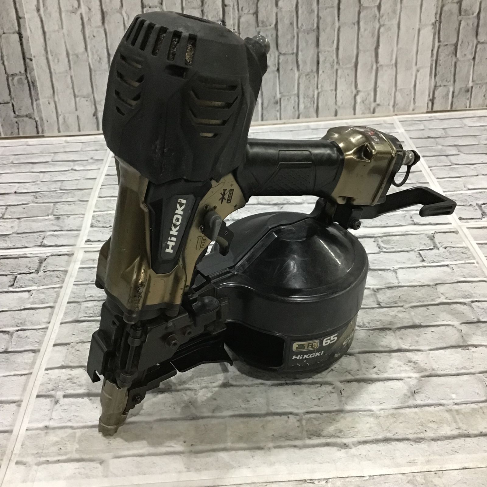 ☆ハイコーキ(HIKOKI ※旧:日立工機) 高圧エア釘打ち機 NV65HR2(S  
