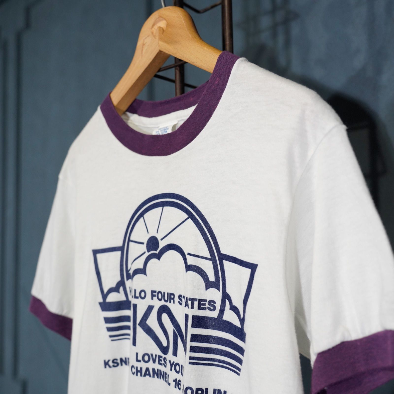 送関込 Kith for the New York Rangers on Ice Vintage Tシャツ Kith for the New York Rangers on Ice Vintage Tee - Black