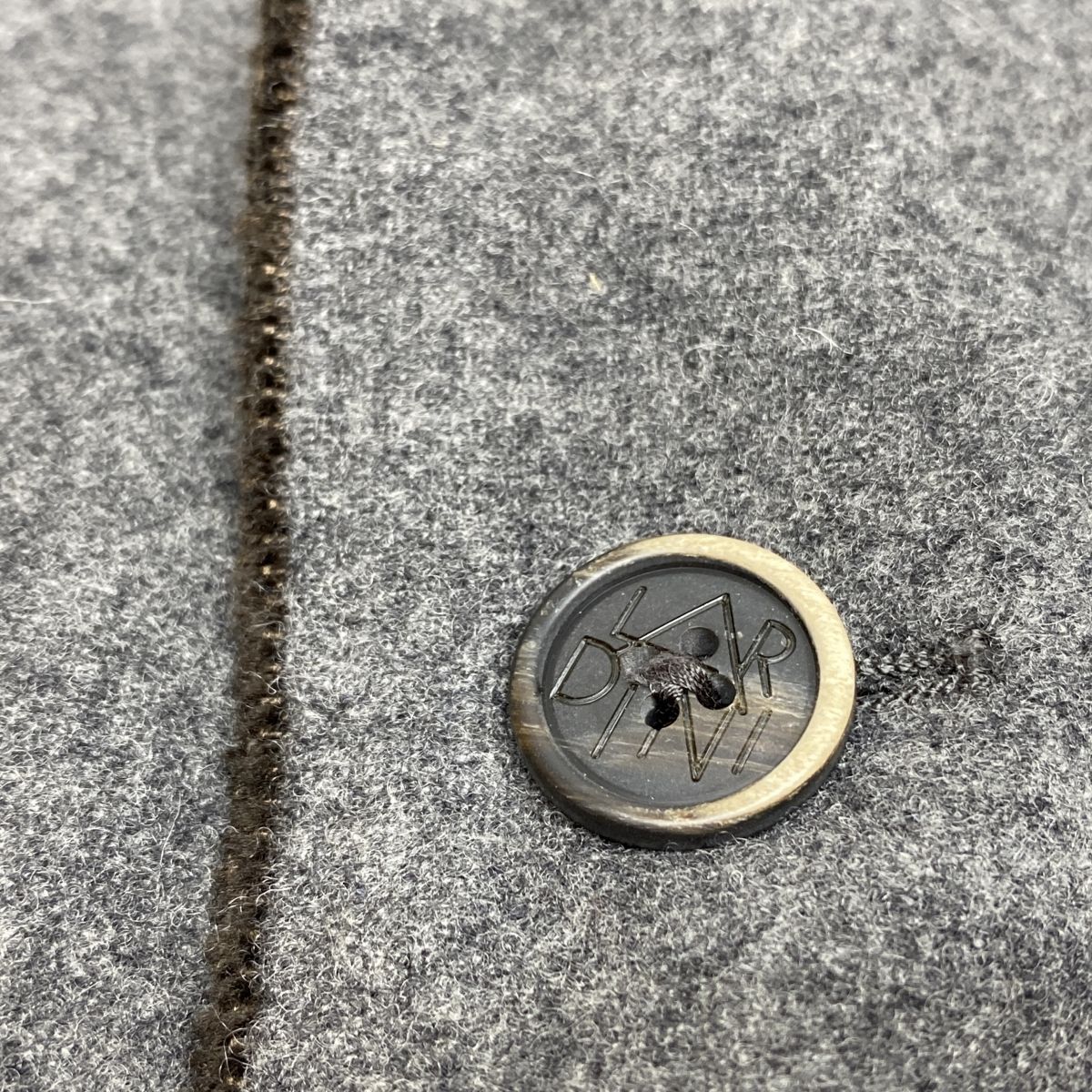 LARDINI ラルディーニ テーラードジャケット ウール グレー サイズ44