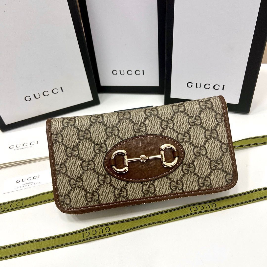 GUCCI グッチ ファスナー 長財布