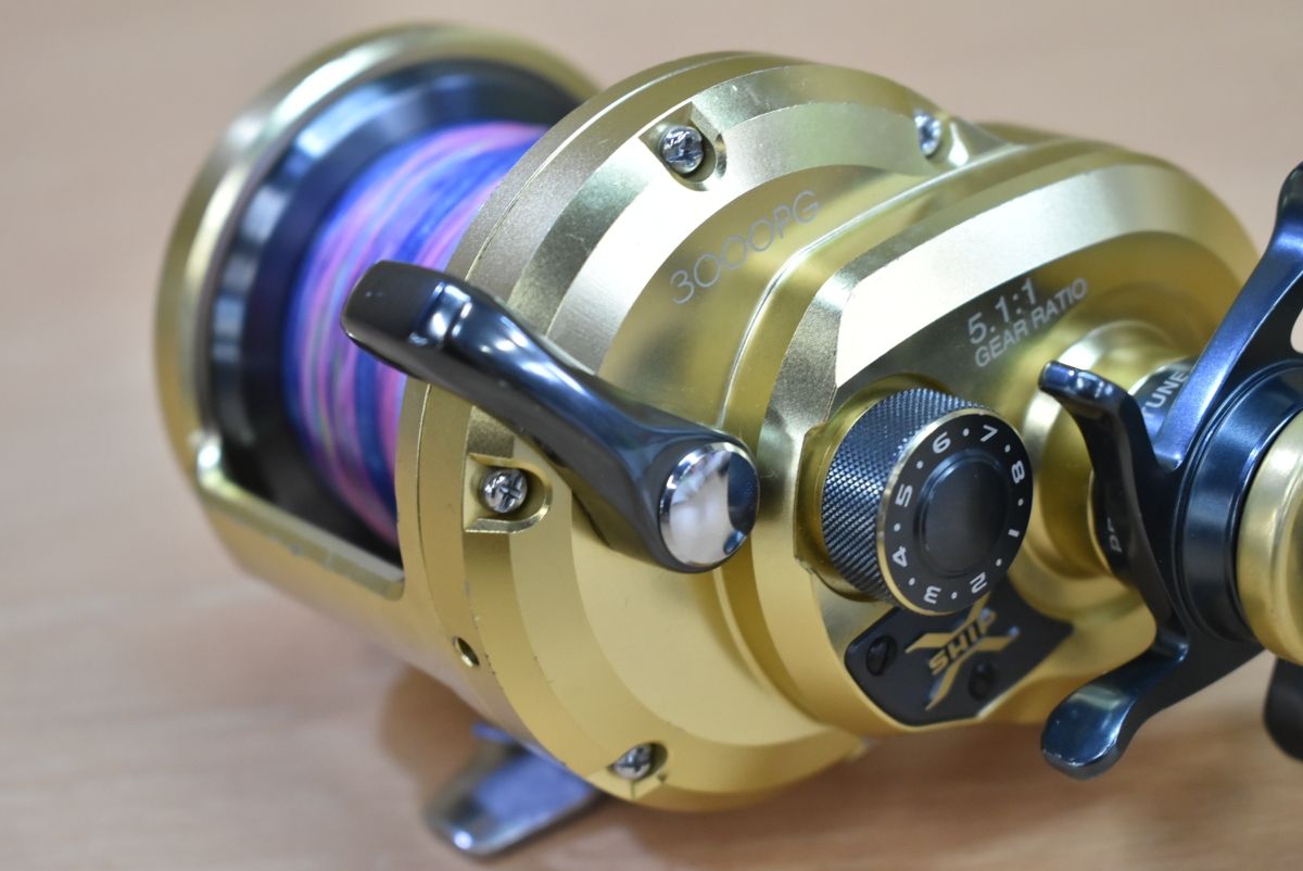 シマノ オシアジガーリミテッド3000PG リバースドラグチューン シマノ