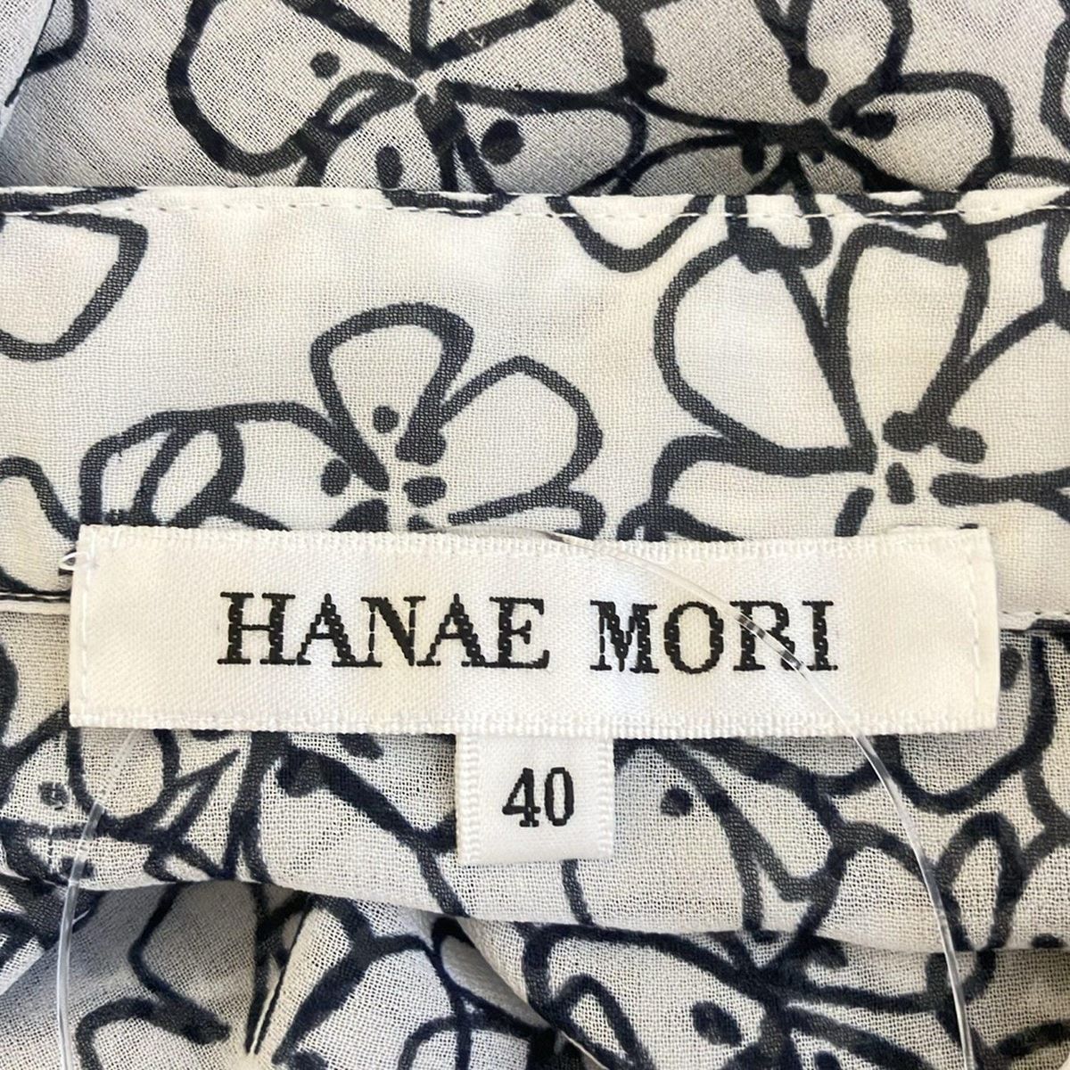 HANAE MORI(ハナエモリ) 長袖シャツブラウス サイズ40 M