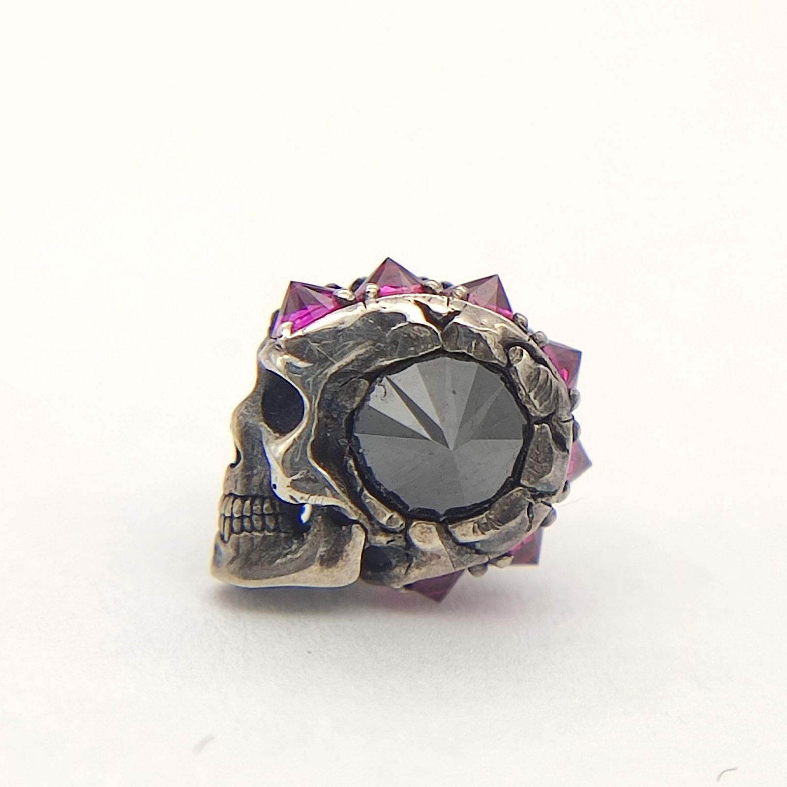 ジャスティンデイビス　スカルピアス Justin Davis sixty nine ピアス スカル クラウン 925
