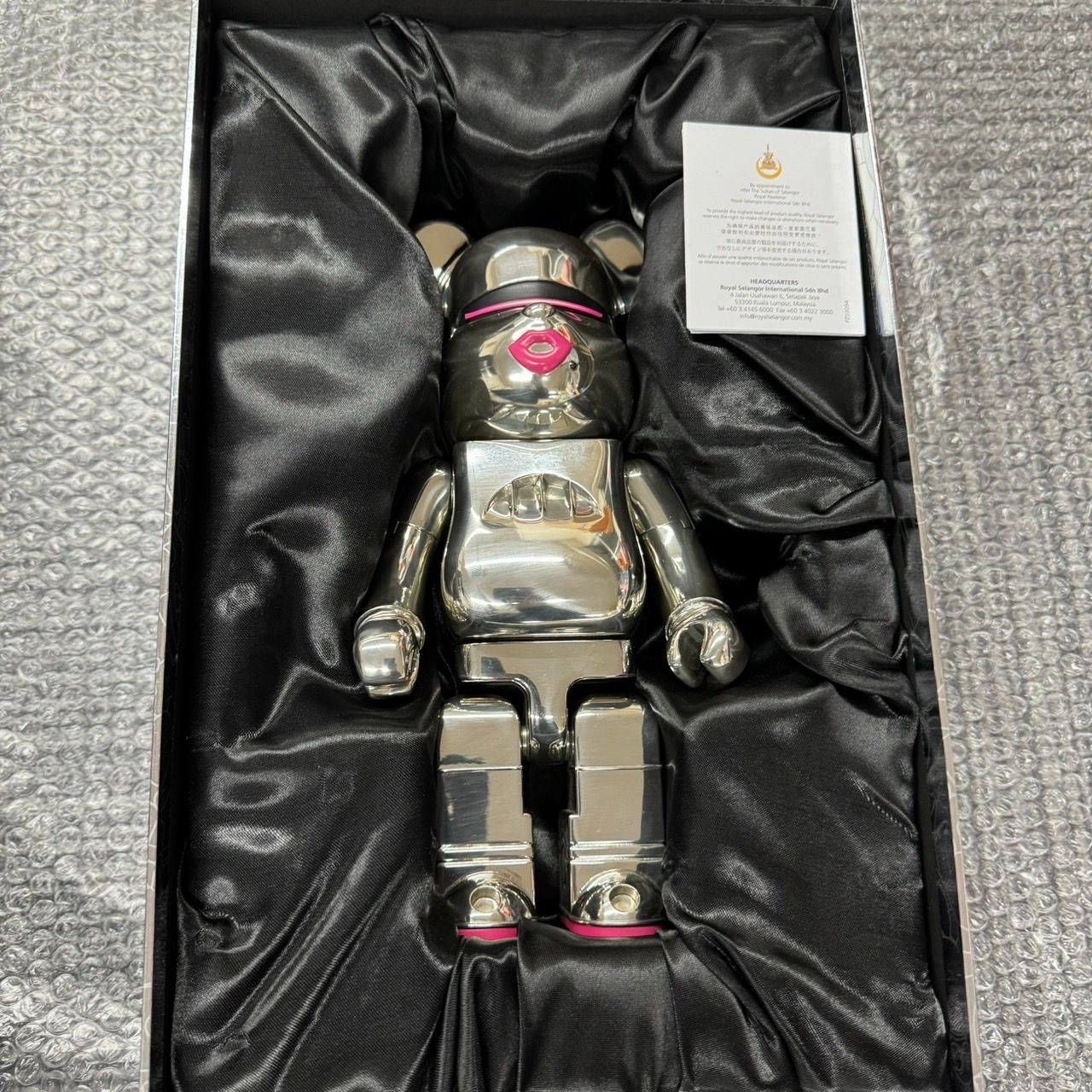 MEDICOM TOY BE@RBRICK ROYAL SELANGOR SORAYAMA 400％ メディコムトイ ベアブリック  ロイヤルセランゴール 空山基 未使用